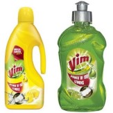 Vim Liquid 500 ml Rs. 92, Dishwash Gel 1.5ltr Rs. 242 at  Amazon