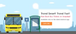 Now Book Bus Tickets On Snapdeal & Get Cashback of Rs. 75