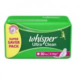 Whisper Ultra Clean XL Wings 30 pads Rs. 250 After Cashback – Snapdeal