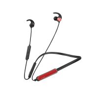 Wings Ryder Neckband Bluetooth 5.0 Wireless Earphones, Fast Charging Battery, Qualcomm Chipset, Upto 14 Hours Playtime, Metallic Earbuds (Red)