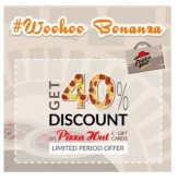 Pizza Hut e-Gift card 40% off at Woohoo