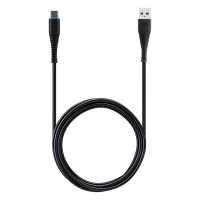 ZEBRONICS Zeb-UCC101 USB to Type C Cable, Charge and Sync, 1 Metre Length (Black)